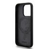 DKNY DKHMP14LSNYACH iPhone 14 Pro6.1 czarny/black hardcase Liquid Silicone White Printed Logo MagSafe